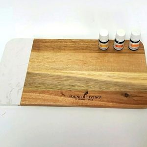 New in Box Young Living Charcuterie Cheese Board